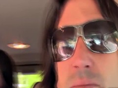 Coche, Masturbación, Orgasmo, Coño, Afeitado, Juguetes