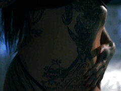 Erotisch, Selbstgemacht, Küssen, Lesbisch, Lecken, Muschi, Tätowierung, Titten