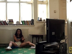 Schwarz, Britisch, Hundestellung, Domination, Natürlichen titten, Rau, Hintern versohlen, Spielzeuge