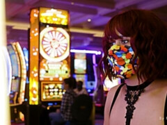 Asiatisch, Grosser arsch, Grosser schwanz, Grosse titten, Blasen, Braunhaarige, Hundestellung, Pov