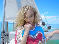 茶髪の, ディルド, 毛深い, 巨大, オナニー, アウトドア, オマンコ, 一人