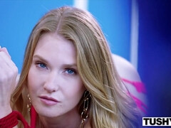 アナル, 舐める尻, 美女, デカチン, ブロンド, 顔射, ハードコア, おもちゃ