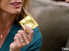 デカパイ, ブロンド, チン, 家族, 淫乱熟女, 母, 怪物, 禁句