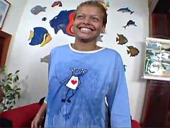 In den arsch, Grosse titten, Blondine, Blasen, Brasilien, Hardcore, Latina, Titten