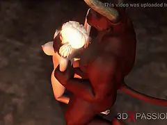 3d, デカチン, イマラチオ, バック, Hd, ピグテール, ラフ, ティーン