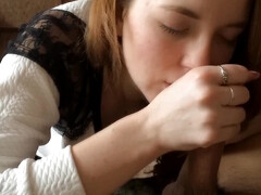 Leie, Blondine, Blasen, Spermaladung, Hd, Selbstgemacht, Pov