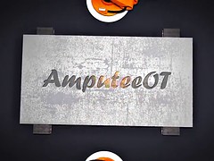 Amputee girl makes leg out of lego (non nude)