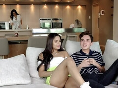 お尻, フェラチオ, コンドーム, 口内発射, ラティーナ, パンティ, 禁句, オッパイの