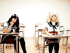 Большая жопа, Большие сиськи, Пальцем, Лизание, Белье, Мастурбация, Киски, Сиськи