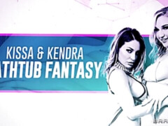 Kissa & Kendra Bathtub Fantasy