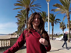 Pijpbeurt, Brillen, Handbeurt, Ondergoed, Buiten, Slipje, Openbaar, String