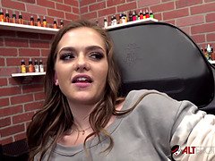 Минет, Брюнетки, Ласковые ручки, Крошечные, Бритые, Втроем, Сиськи, Близняшки