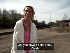 美女, フェラチオ, 茶髪の, ハードコア, Hd, 下着, アウトドア, ガリガリ