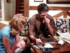 デカパイ, ブロンド, フェラチオ, イく瞬間, グループ, ハードコア, レズビアン, ヴィンテージ