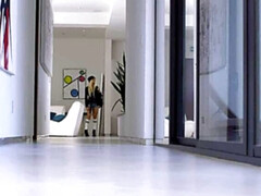 Grote lul, Interraciaal, Likken, Masturbatie, Natuurlijke tieten, Buiten, Billekoek, Tatoeage