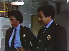 デカチン, デカパイ, 黒人, フェラチオ, 黒人, 毛深い, 異人種間, ヴィンテージ