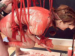 アスtoマウス, 緊縛, ボンデージ, 服従, エクストリーム, 陵辱, 赤毛, コキ