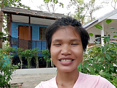 Anal, Asiático, Bikini, Mamada, Morena, Estilo perrito, Al aire libre