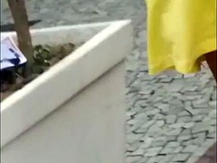 茶髪の, のぞき