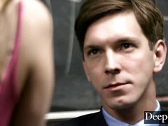 Naughty coed Alexa Grace fucks teacher