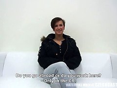 Czech Casting - Busty Nikola rides the cock