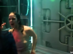 Negro, Club, Linda, Bailar, Interracial, Lamidas, Ducha, Mojado