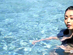 Aziatisch, Grote lul, Zwart, Pijpbeurt, Buiten, Zuigen