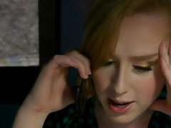 Anal, Mamada, Pies, Peludo, Tacones, Cuero, Natural, Pelirrojo