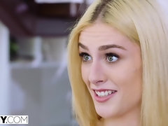 Anaal, Blond, Sperma in gezicht, Klein, Pornster, Rijden, Billekoek, Tiener