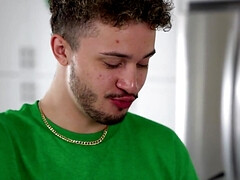 Grosser schwanz, Blondine, Blasen, Frau, Handjob, Küche, Party, Jungendliche (18+)