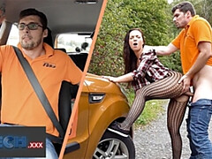 フェラチオ, 茶髪の, 車, 顔射, ハードコア, Hd, オマンコ, 現実