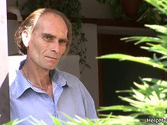 Sucer une bite, Brunette brune, Tchèque, Chatte, Réalité, Criant, Rasée, Adolescente