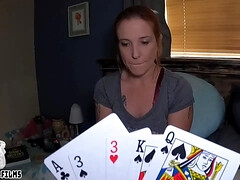 Strip Poker with My Stepmom - Full Video - Shiny Cock Films,