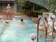 フェラチオ, カワイイ, ダブル開発, ハードコア, 日本人, アウトドア, フェラする, 三人