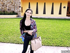 Amateur, Mamada, Coche, Estilo perrito, Tetas naturales, Flaco, Adolescente, Tetas