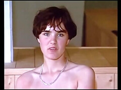 Classique, Mignonne, Femelle, Allemand, Poilue, Rétro, Solo, Adolescente