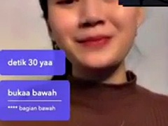 素人, アジア人, インドネシア人, シーメール, 一人, オッパイの