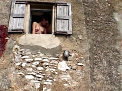 Anaal, Classisch, Schattig, Diep in de keel, Lul, Sperma in gezicht, Buiten, Trio