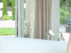 ブロンド, 茶髪の, 指いじり, Hd, レズビアン, おもちゃ