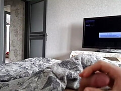 チン, シゴき, オナニー, 淫乱熟女, 母, 禁句, ティーン, のぞき