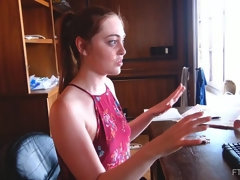 Anal, En gros plan de très près, Robe, Doigter, Talons, Massage, Solo, Jouets