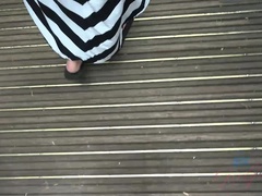 黒人, 足コキ, 毛深い, オイル, ピアス, オマンコ, スカート, 喫煙