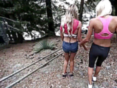 Bikini, Fingern, Lingerie, Orgasmus, Orgie, Elasthan