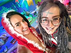 Grote kont, Grote lul, Pijpbeurt, Hondjeshouding, Extreem, 1 man 2 vrouwen