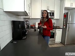 Brunette brune, Femme couguar, Masturbation, Mature, Maman, Chatte, Criant, Belle mère