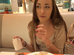 Victoria Rae ebony gets a meaty internal ejaculation in Singapore