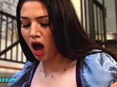 デカチン, デカパイ, チン, Hd, 乳首, オマンコ, 馬乗り, フェラする