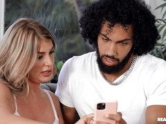 Tattooed hussy Lolly Dames takes good care of BBC