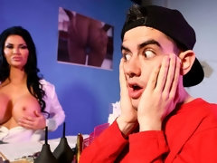 Жопа, Большая жопа, Большие сиськи, Минет, Брюнетки, Собачьи, Ласковые ручки, Милф