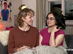 Leie, Arsch, Blondine, Braunhaarige, Deutsch, Hardcore, Lesbisch, Vibrator